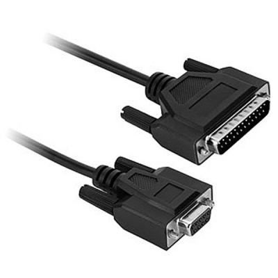 1,5 m RS232-Kabel für Epson-POS Drucker, schwarz