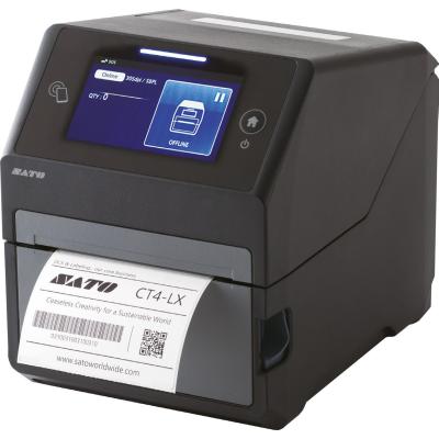 Sato CT412LX DT305, USB&LAN + WLAN/BT + Dispenser+ RTC, EU/UK