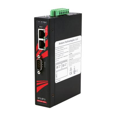 Ind. Modbus TCP to 1 port Serial (232,422,485) RTU/ASCII Gateway EOT: -40 to 70C