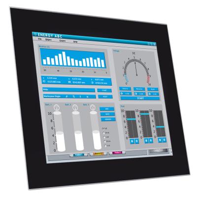 Panelmaster 1983, 18.5" Panel PC, PCAP-Touch, J1900, 4GB, 120GB SSD