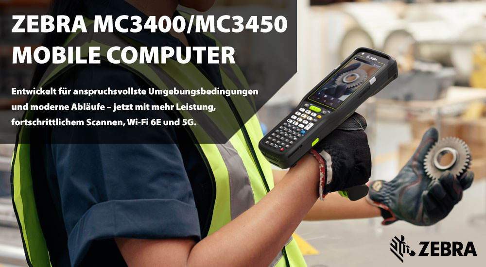 Zebra MC3400/MC3450 Mobile Computer