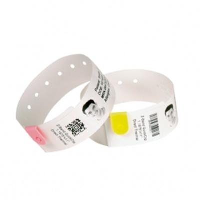Z-Band Splash Armbänder für Zebra HC100 Drucker, 6x Cartridges (350 Bänder pro Cartridge), rot