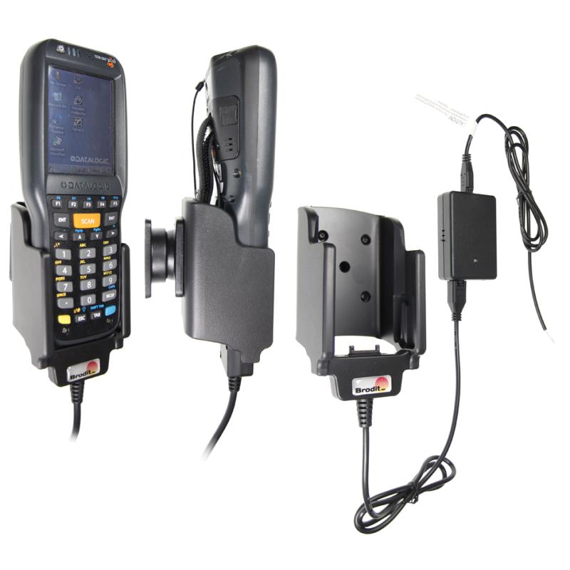 Ladestation (MOLEX), Kugelgelenk, 10/24 V, MOLEX, inkl.: Netzteil (offenes Kabelende), 513568