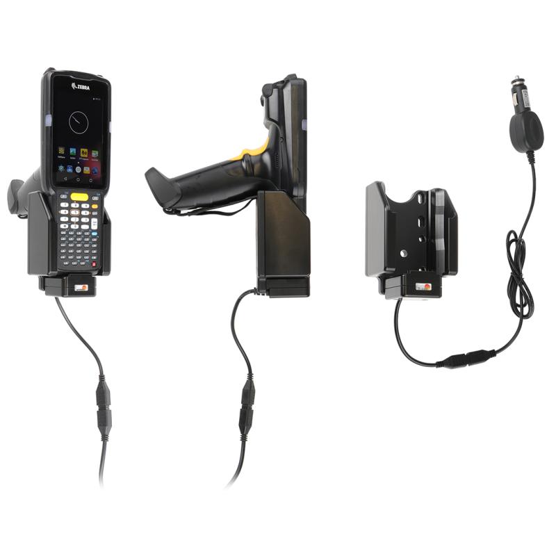 Brodit Aktiv Halterung mit Zigarettenanz&uuml;nder-Stecker - Zebra MC3300