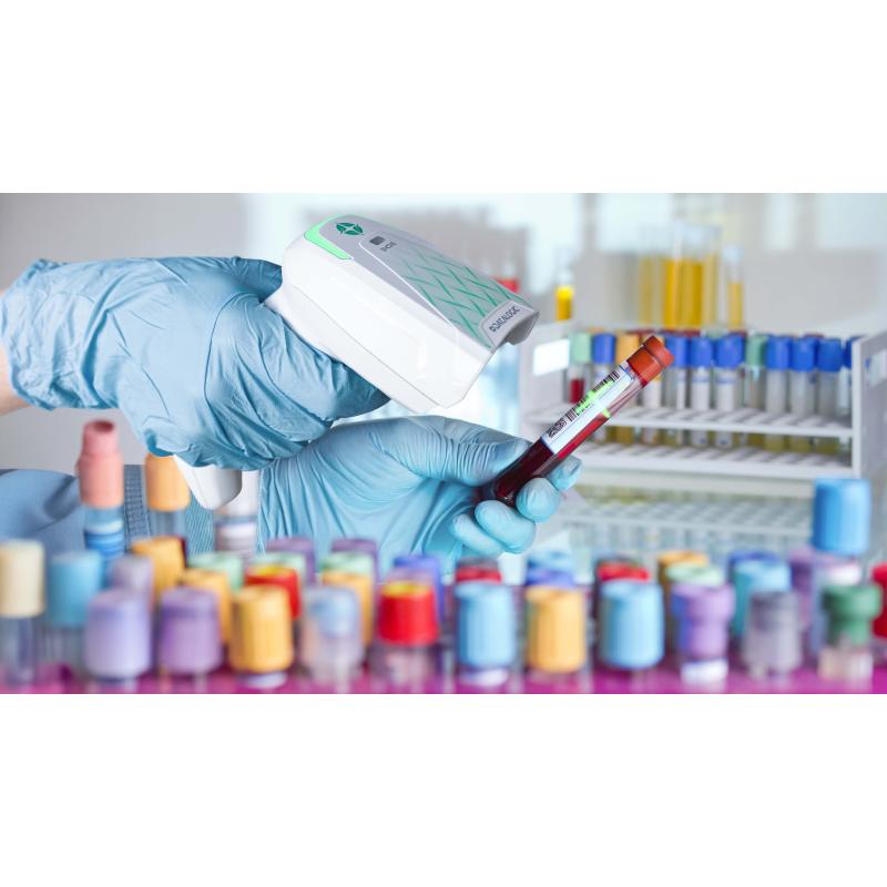 Datalogic Gryphon GBT4600 HC, BT, 2D, HP, BT (BLE), Kit (USB), Qi, wei&szlig;