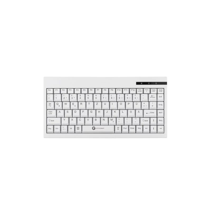 Tastatur GCQ Cleantype® Easy Basic Compact TKL-088-GCQ-KGEH-WHITE-USB-DE n/a