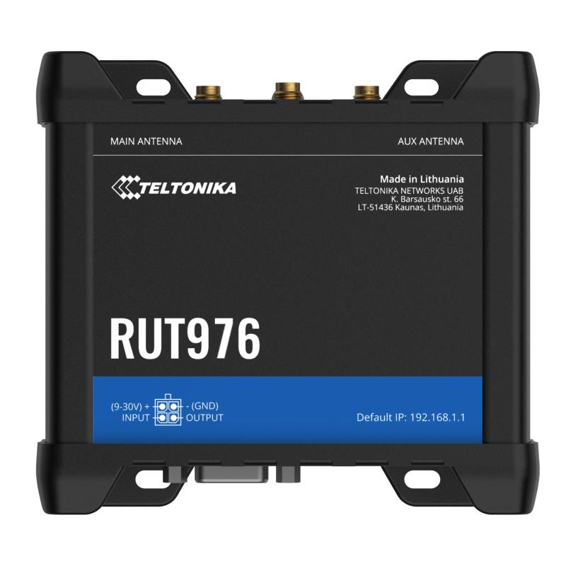 Teltonika RUT976 RedCap 5G Router, global, eSIM-Version