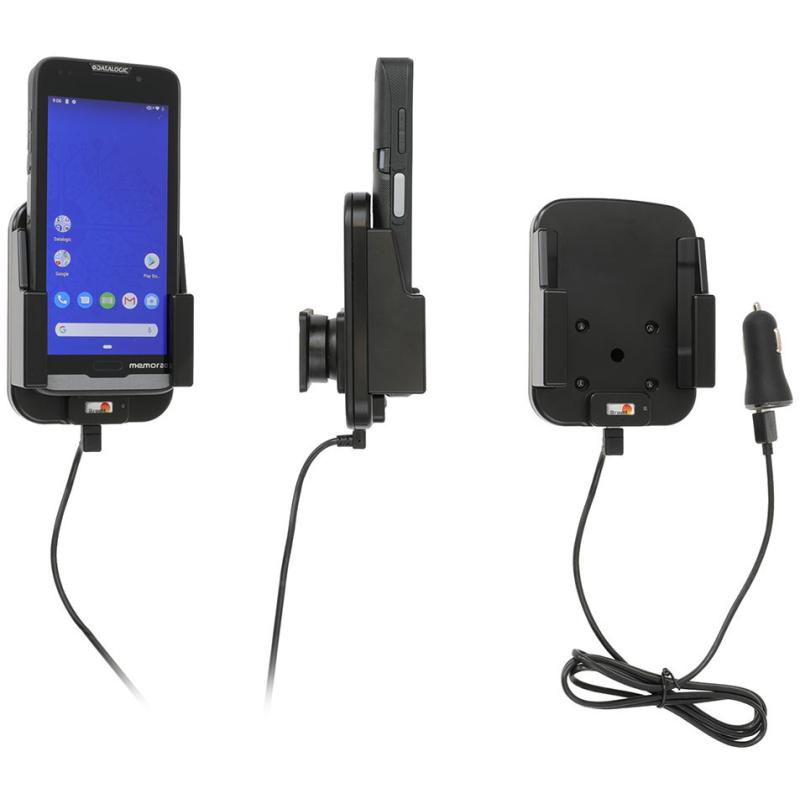 Brodit Qi kabellose aktiv Halterung mit Zig-Stecker - Datalogic Memor 20