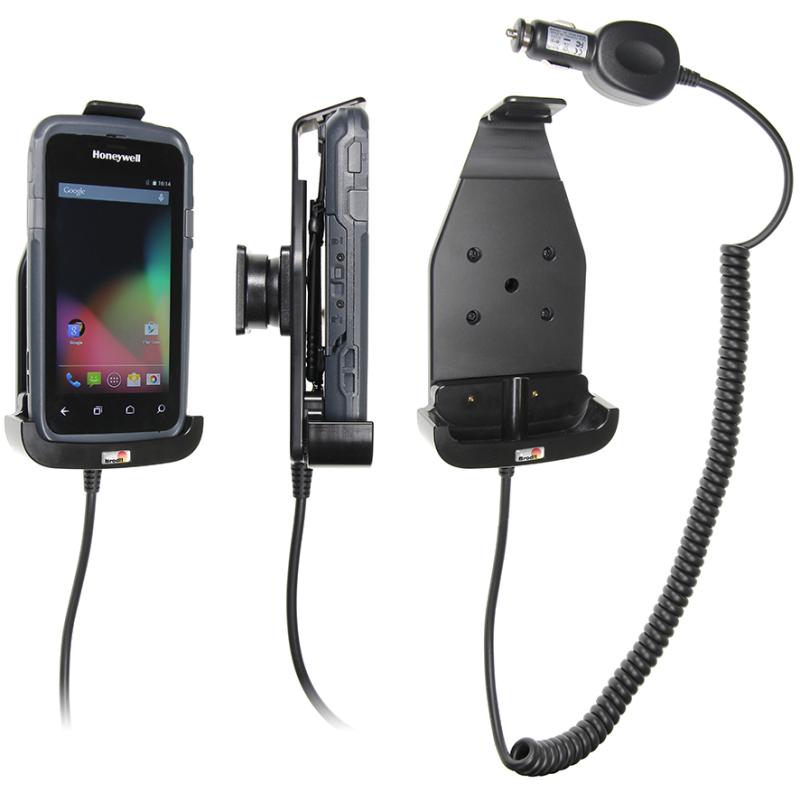 Brodit Aktiv Halterung mit Zigarettenanz&uuml;nder-Stecker - Honeywell CT50