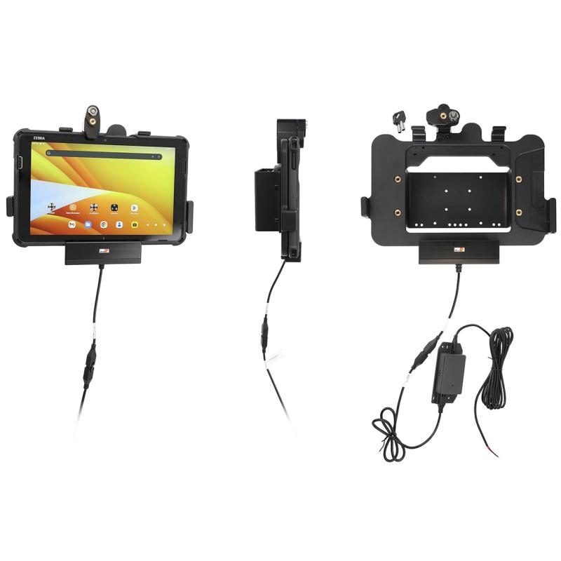 Brodit Halterung mit Schl&uuml;ssel-Verschluss - Zebra ET401 10"