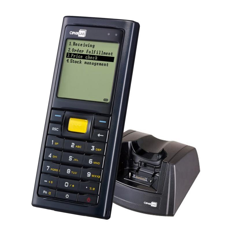 CipherLab CPT-8230 1D, Laser, BT, WiFi, USB-Kabel, Akku, Netzteil, Lade-&Uuml;bertragungsstation