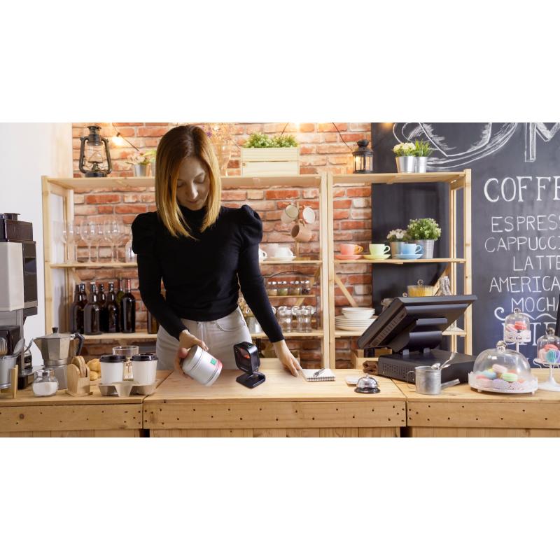 8x Datalogic Magellan 900i, MULTIPACK, 2D, USB, Multi-IF, Kit (USB), schwarz