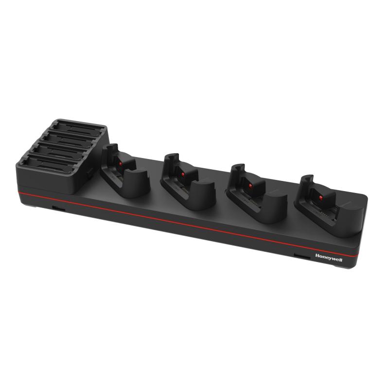 Honeywell 5-fach Ladestation f&uuml;r CW45 f&uuml;r 4 Ger&auml;te und 4 Akkus (Standard/Extended), inkl. Netzteil