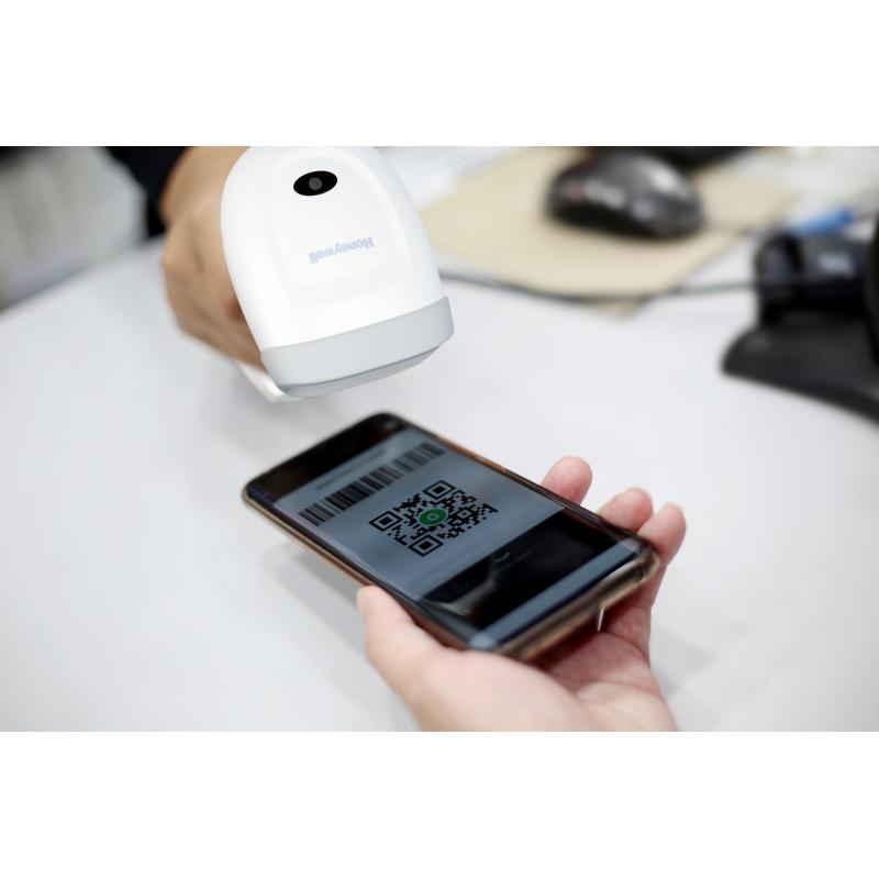 Honeywell Voyager 1350g 2D, Multi-IF, wei&szlig;, RS232-Kit, Standfu&szlig;