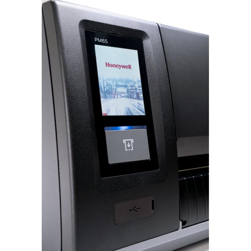 Honeywell PM65 Industrie Etikettendrucker, Thermotransfer, 203 dpi, USB, LAN, RS232, Touchscreen, Re