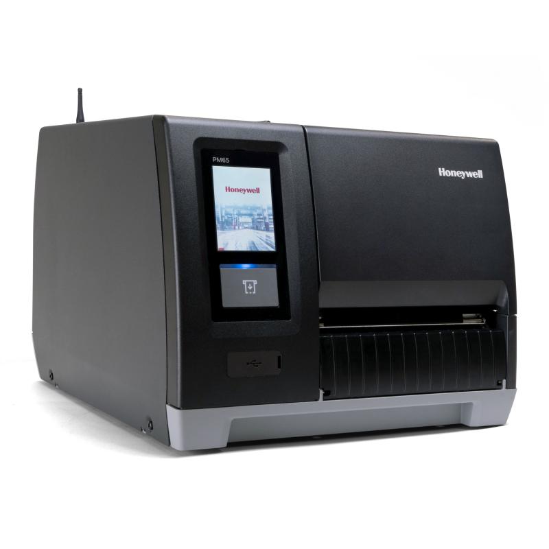 Honeywell PM65 Etikettendrucker, Thermotransfer, 203 dpi, USB, LAN, RS232, Paral., Touch, Rewinder