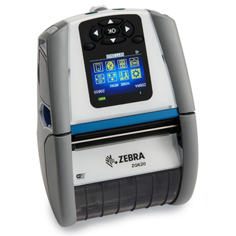 Zebra ZQ620-HC (203dpi), WLAN, LTS, Disp., 3250mAh