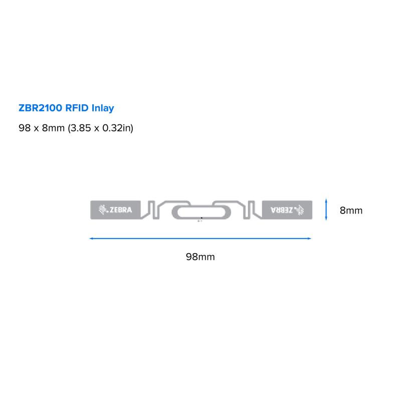 2x Zebra Etikettenrolle ZIPRD3017408 (MOQ 2)