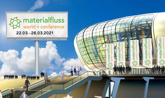 Besuchen Sie uns auf der virtuellen Messe „materialfluss virtual conference“ vom 22.03. bis 26.03.2021