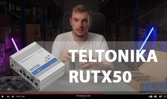Kurzvorstellung des RUTX50 von Teltonika Networks