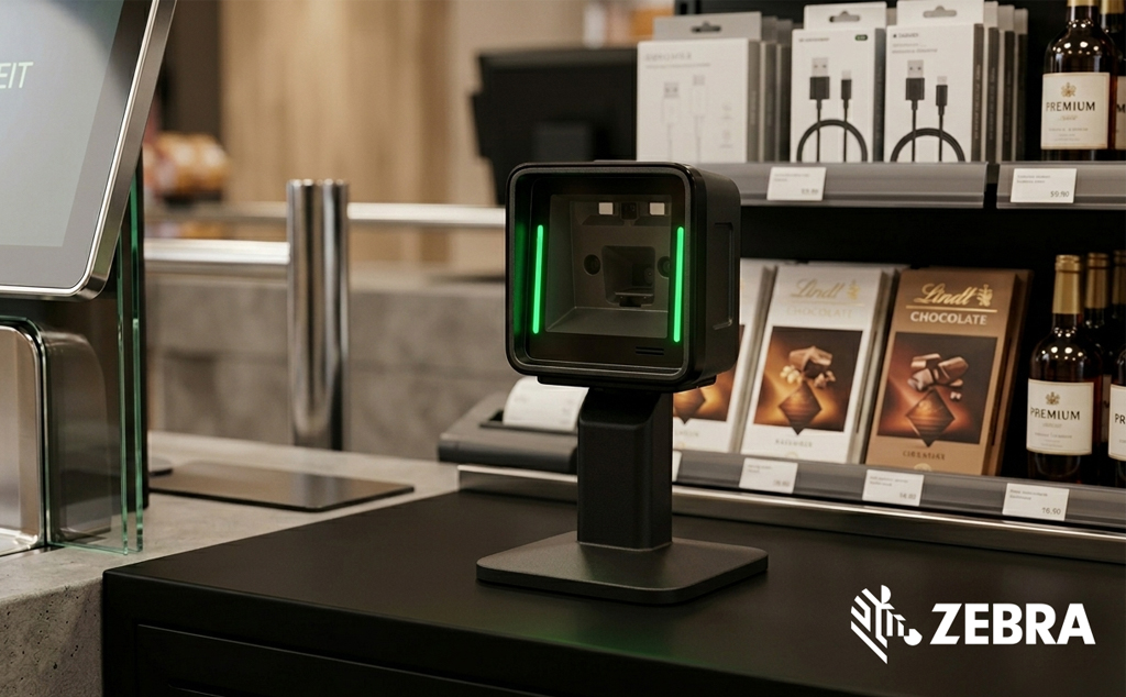 Zebra SP20-Serie: Präsentationsscanner für POS, Self-Checkout und Kioske