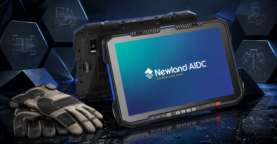 Newland NQuire 10 Trygon: Robustes Android-Tablet für die mobile Datenerfassung